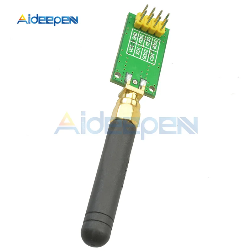 CC1101 ไร้สาย RF Transceiver Board 315/433/868/915MHZ SMA เสาอากาศไร้สายโมดูล 1.8-3.6V 30mA GFSK MSK Modulation