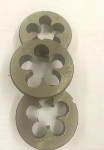 

1pc Right Hand Thread Die 9/16-12-14-16-18-20-24-28-32-36-40 UN