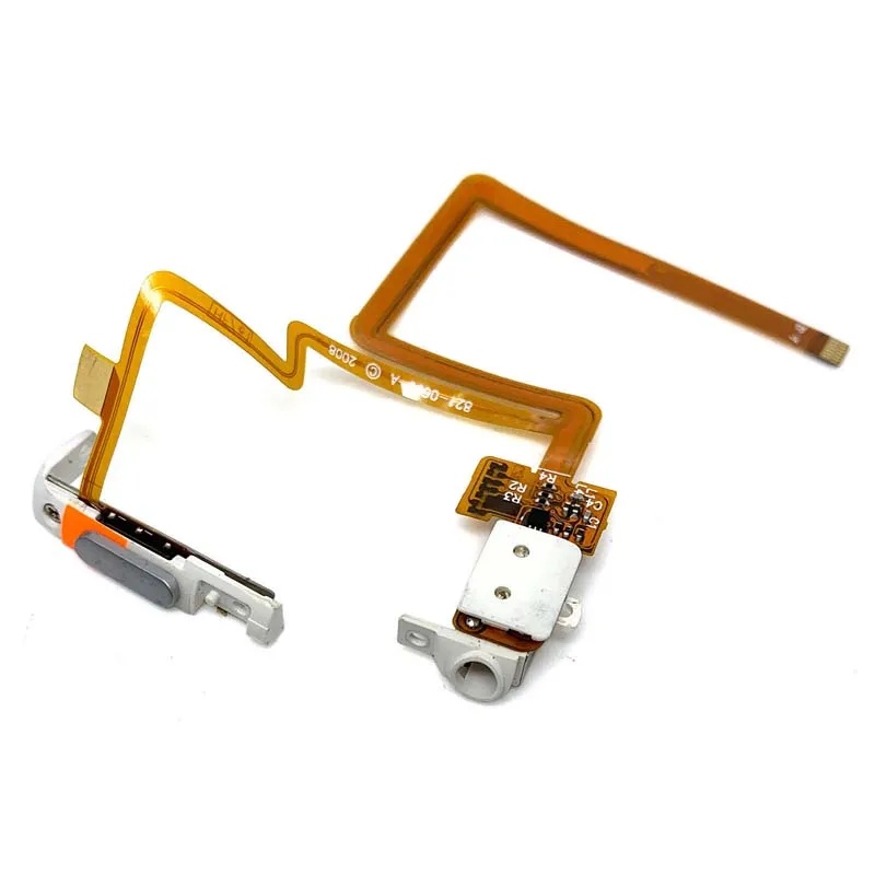 Running Camel White Headphone Audio Jack Hold Switch Flex Ribbon Cable For iPod 5th gen Video 30gb