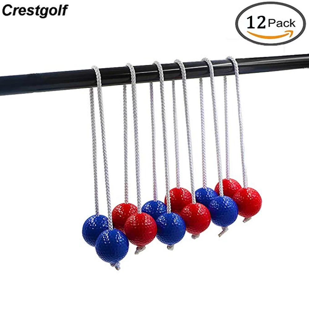 Crestgolf escada bolas de golfe para jogar jogo lance bolas escada lance 6 pares/set