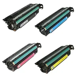 CE400A Black CE401A Cyan CE402A Yellow CE403A Magenta Toner Cartridge Compatible for HP 500 M551n M570dn M575f M570dw M575d