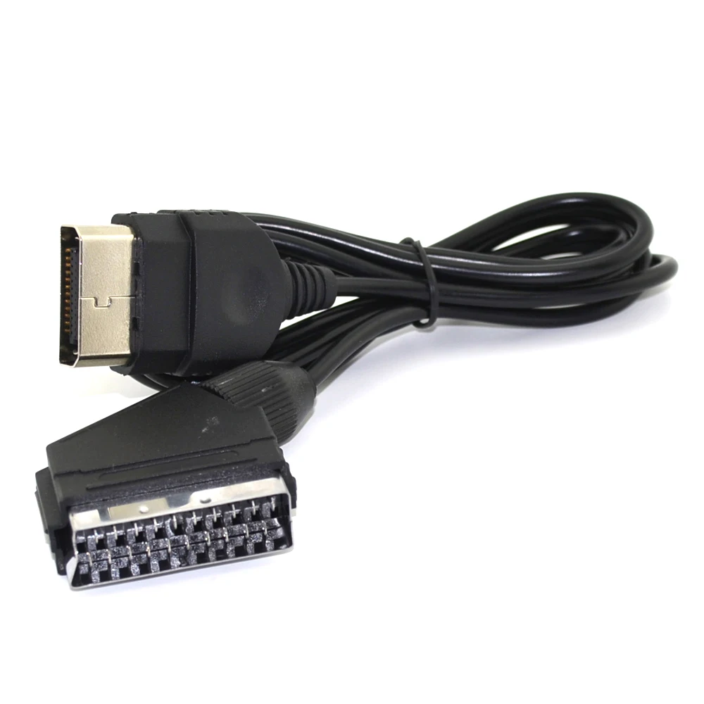 1.8M Audio Video AV  Scart Cable for Xbox Console