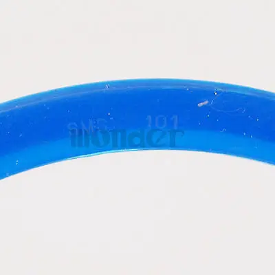 5pcs Fit 102mm O/D Sanitary SMS Socket Union Blue Silicone Flat Gasket Ring Washer