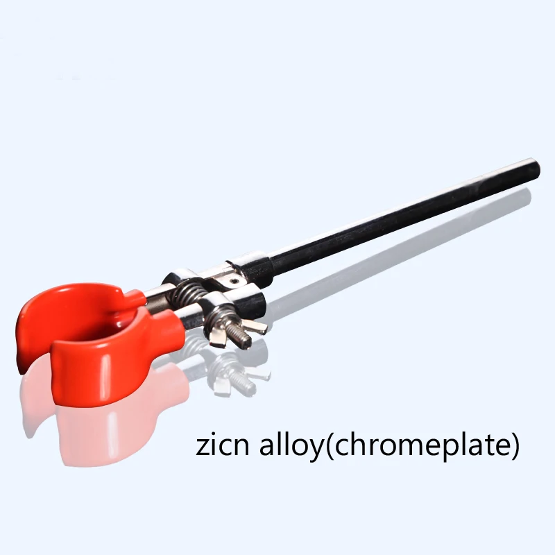 Zinc alloy flask clamp attaching clamp chromeplate on surface Laboratory fixture tools