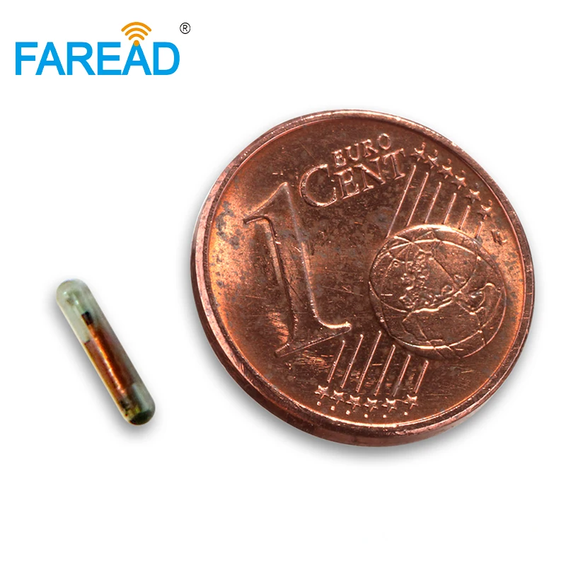 10pcs RFID 임플란트 ICAR 동물 마이크로 칩 칩 1.4*8mm FDX-B ISO11784/5 새 고양이 개 식별을위한 마이크로 칩