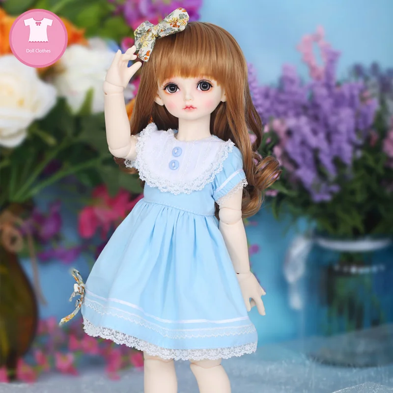 Doll BJD Clothes 1/4 Shasha Ribbon Mango Miu Cute Dress Beautiful Doll Clothes For RL Girl Body Doll Accessories RL Doll