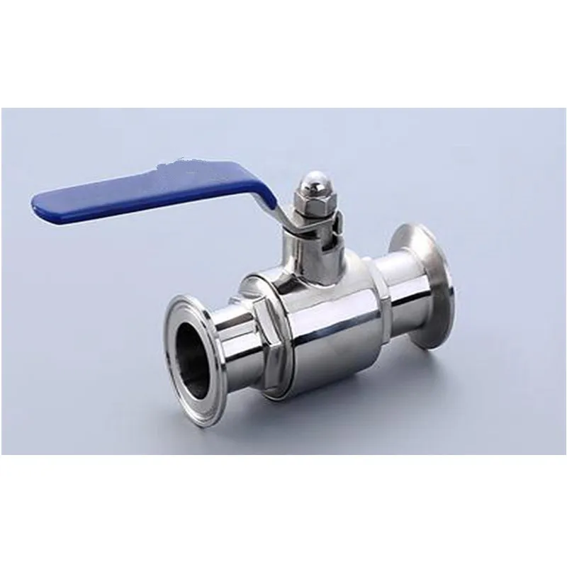 

2" 51mm 304 Stainless Steel Sanitary Ball Valve Tri Clamp Ferrule Type For Homebrew Diary Product