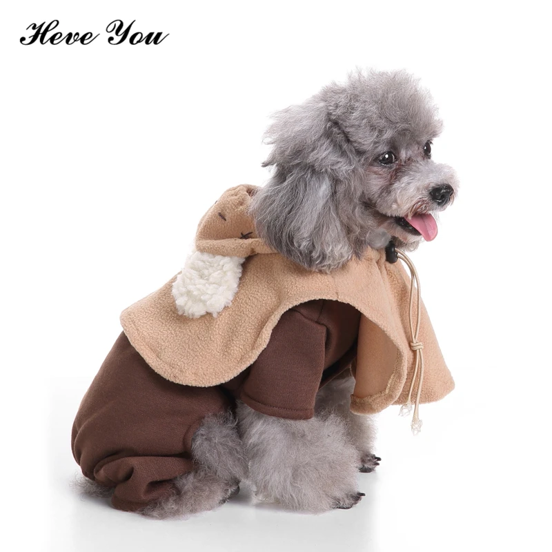 Heve You Sets for Small Dogs Medium Large Pet Dog Clothing 2 Pieces Suit Puppy Chihuahua Clothes Coat for Dog Festival Costume