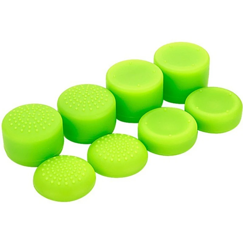 100 sets ThumbStick Grip Caps Extra High Enhancement Silicone Analog Cover For Sony PlayStation PS3 PS4 Xbox 360 Game Controller