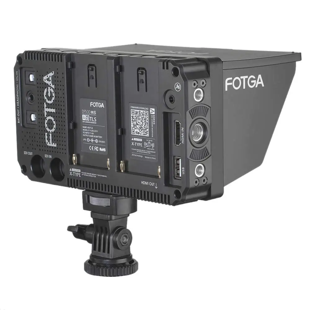 Fotga DP500IIIS A50TL 5 "FHD vídeo en cámara pantalla táctil Monitor de campo 3D LUT ,700cd/m2,HDMI-compatible 4K para A6500