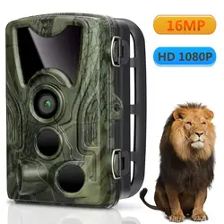 Selvagem câmeras trail caça câmera hc801a 20mp 1080p ip65 à prova dwildlife água pir sensor wildlife vigilância rastreamento