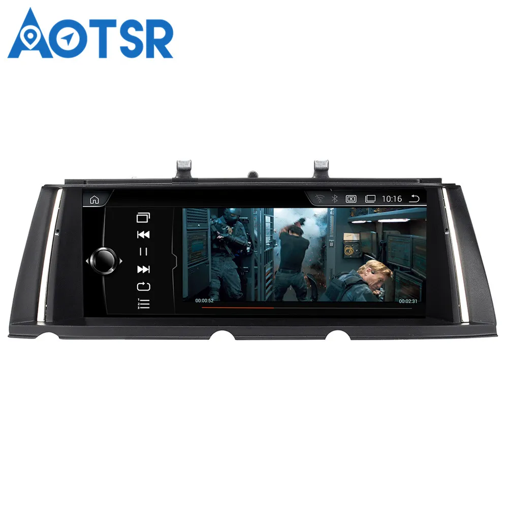 Aotsr Android 13 Car GPS Navigation NO DVD Player Headunit For BMW 7 Series F01 F02  2009-2012 1 Din Radio Multimedia Stereo