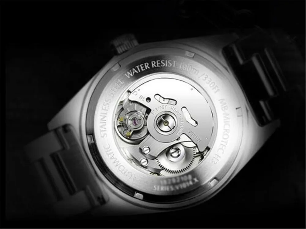 Yelang Men Automatic Watch Luminous Japan TOP Movement 24Jewels Date Day Sapphire Rotated Dial WR100M Mechanical Watch