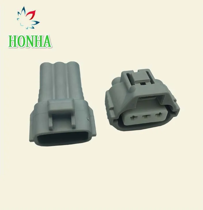

90980-11607 90980-11020 PA66 high quality 3 Pin male and femle sealed wire harness connector for Toyo-ta