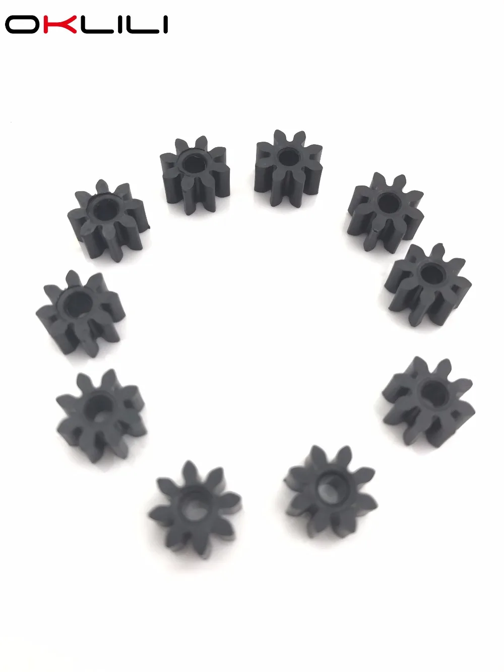 5 X Feed Engrenagem do Rolo de Alimentação De Entrega 8T para HP 920 6000 6500 7000 7500 7500A 6500A B010 B010A B010b B109 B109a B109c B109q B110
