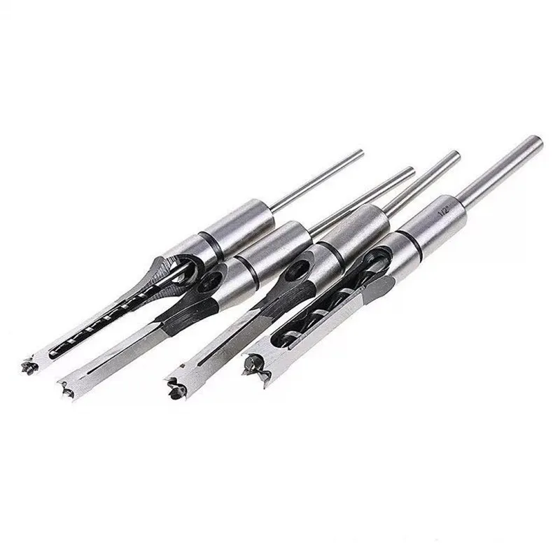 Imagem -03 - Hss Square Hole Mortise Cinzel Broca de Madeira com Broca Twist