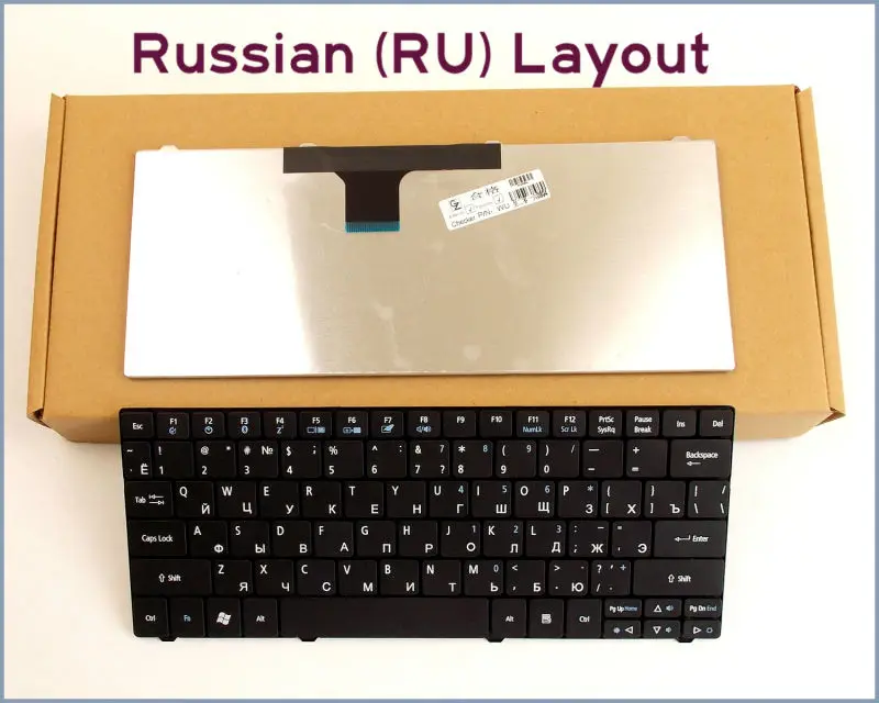 New RU Russian Version Keyboard for Acer Aspire One 1825PT 1825PTZ 1820P/PT/PTZ 1820PT 1820PTZ MS2298 Laptop