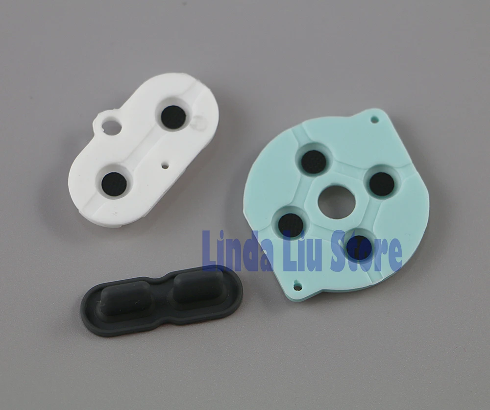 30 Sets Ersatzteil für Gameboy Pocket GBP Leitfähiges Gummipolster aus Silikonkautschuk