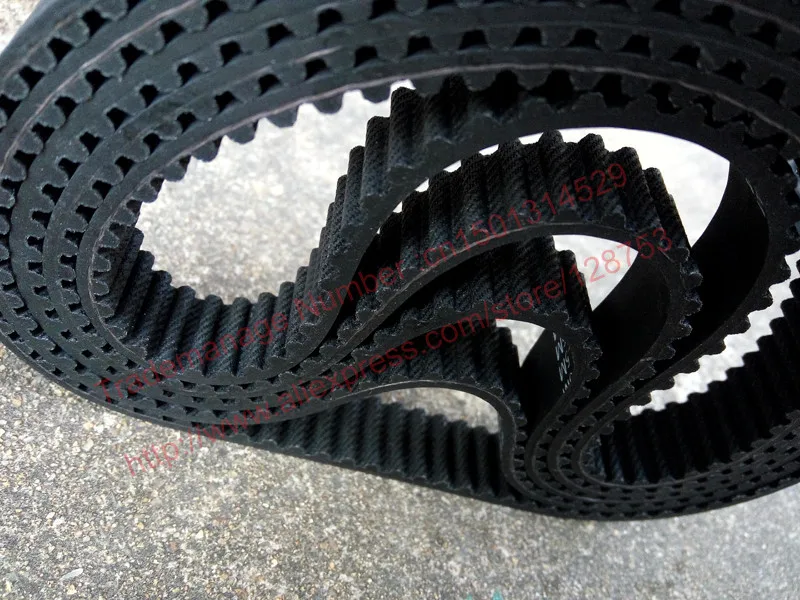 Picture 3: 5 piece/pack HTD5M timing belt 575-5M-15 Teeth 115 Length 575mm Width 15mm rubber closed-loop 575 HTD 5M S5M Pulley high quality