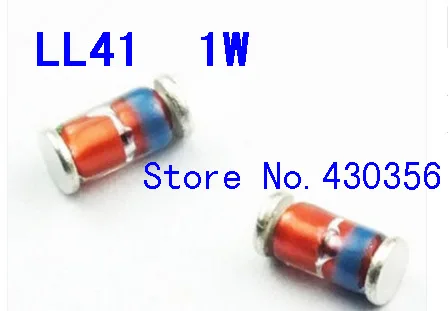 50pcs LL41  Zener diode  ZM4756A ZM4755A ZM4754A ZM4753A ZM4752A ZM4751A ZM4750A ZM4749A ZM4748A ZM4747A ZM4746A ZM4745A ZM4744A