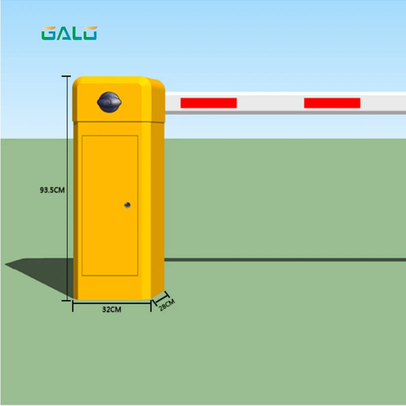 Smart Barrier gate/ Parking Remote Control Barrier /Electric Barrier Gates Remote boom arm Barrier Gates