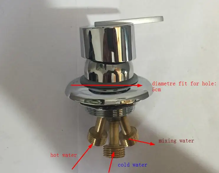 Vidric Chuveiro Sala Banheira Misturador Quente e Frio em para Fora Interruptor de Válvula Mistura Chuveiro Bacia Mistura Torneira