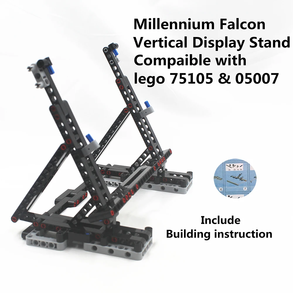 Republican Falcon Vertical Display Stand Compaible with Legao 75105 and 05007 Building Blocks Brick for the kids Boys Toys