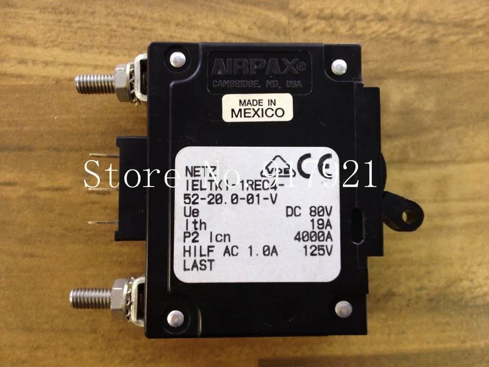 [ZOB] AIRPAX IELTK1-1REC4-52-20.0-01-V equipment Ebers breaker 1P19A 80VDC  --12pcs/lot