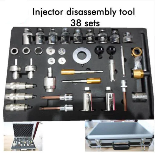 Disassembly of 38 Sets of Electronic Control Fuel Injection Pump Decomposition Demolition Pump Tool Set Common Rail Injector