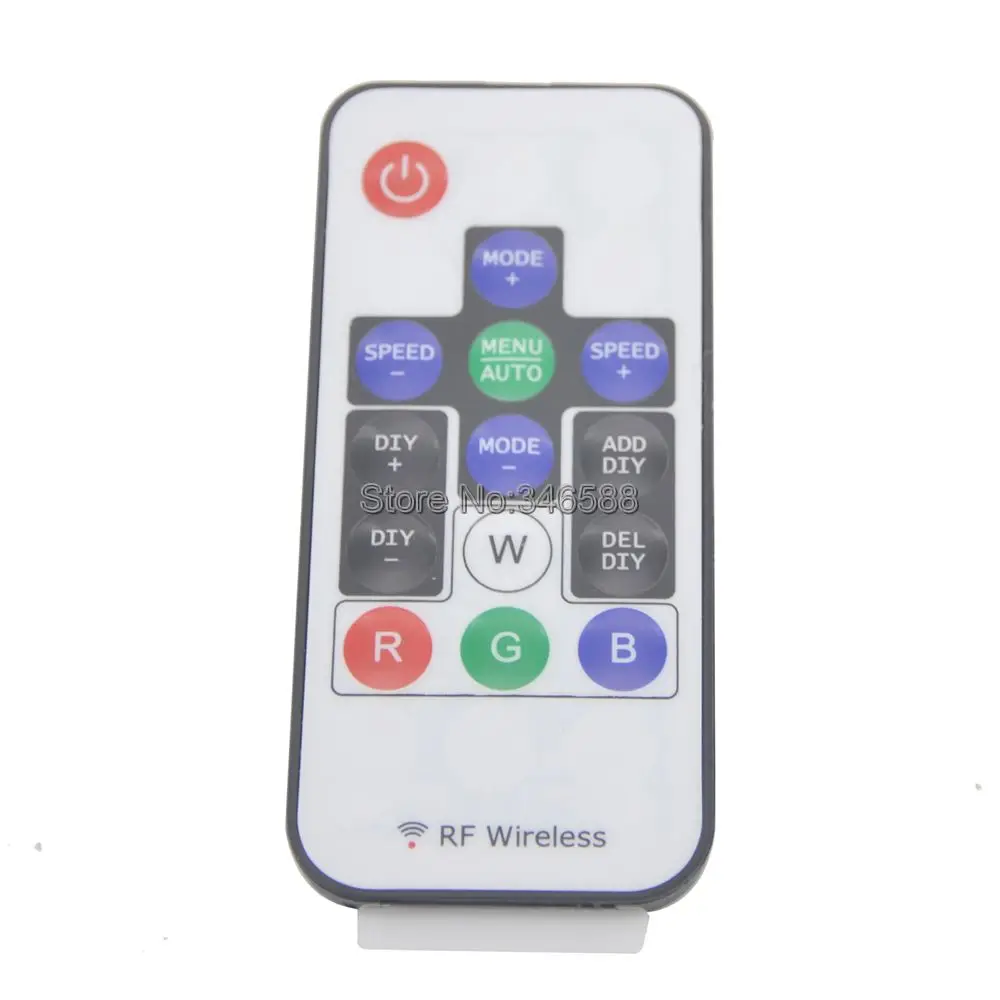 DC5V 12V 2048Pixels 300 Kinds of Changes RGB LED Symphony Controller with 14Key RF Wireless Remote for DC5V WS2812B DC12V WS2811