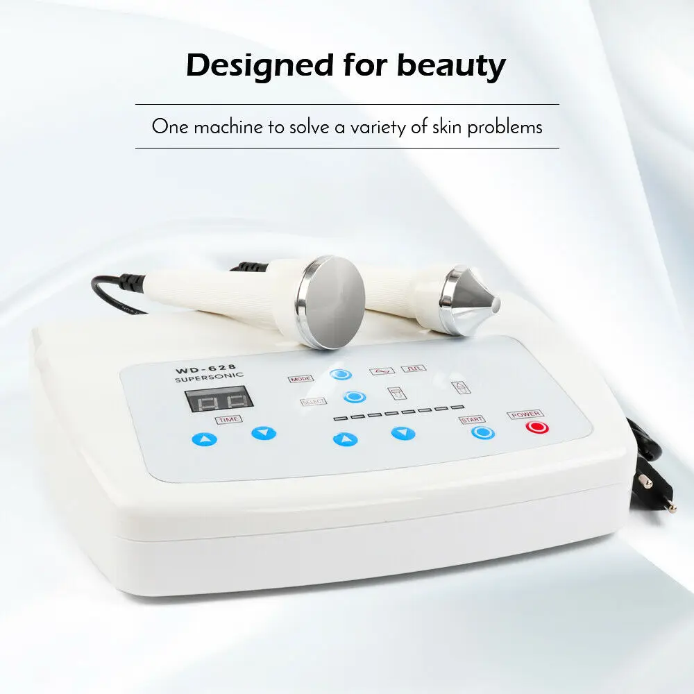 

Pro 1Mhz Salon Use Ultrasonic Facial Machine Anti Aging Skin Lifting Salon Spa Beauty Skin Care Machine With Eliminate Freckles