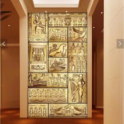 wellyu wall paper 3d art mural HD beauty of ancient Egyptian culture covering Home Decor Modern Wall Painting For  wallpaper