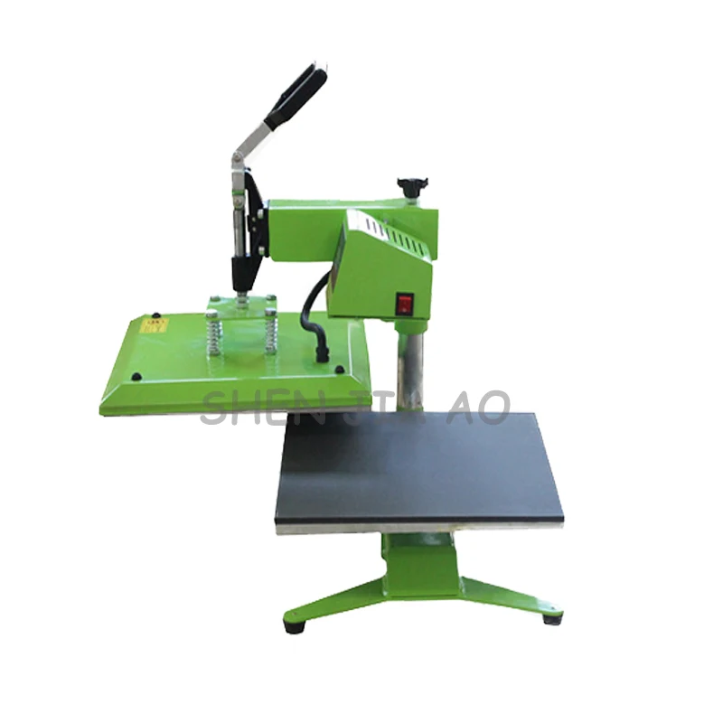 

110/220V 1400W 1PC Manual shaking of the hot stamping machine HP3805B printing heat transfer machine 38*38cm pyrograph machine