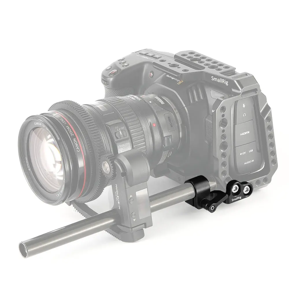 Abrazadera de varilla única SmallRig de 15mm para cámara de cine de bolsillo de diseño Blackmagic para BMPCC 4K Cage SmallRig 2203/2255/2254 - 2279