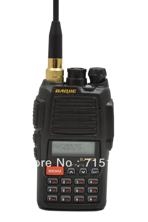 

UHF 400-470MHz 5W 128CH BaoJie BJ-V77 Professional FM Portable Two-way Radio