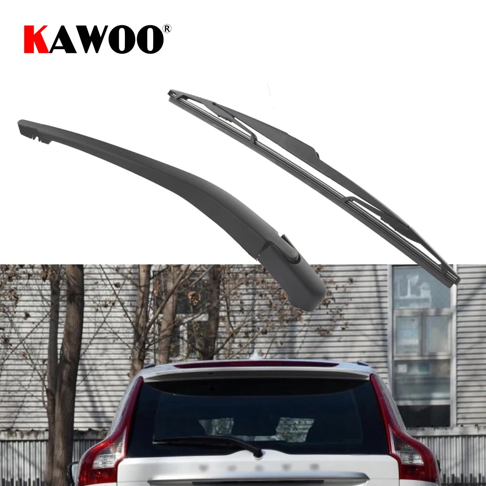 KAWOO Car Rear Wiper Blade Blades Back Window Wipers Arm For VOLVO XC60  Hatchback (2011-2017) 355mm Auto Windscreen Blade