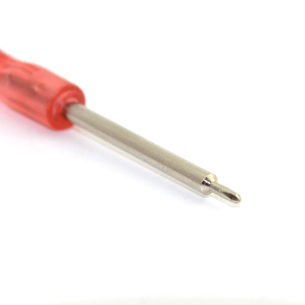 50PCS A mini transparent Red Cross screwdriver universal screwdriver for game controller accessories repair tool