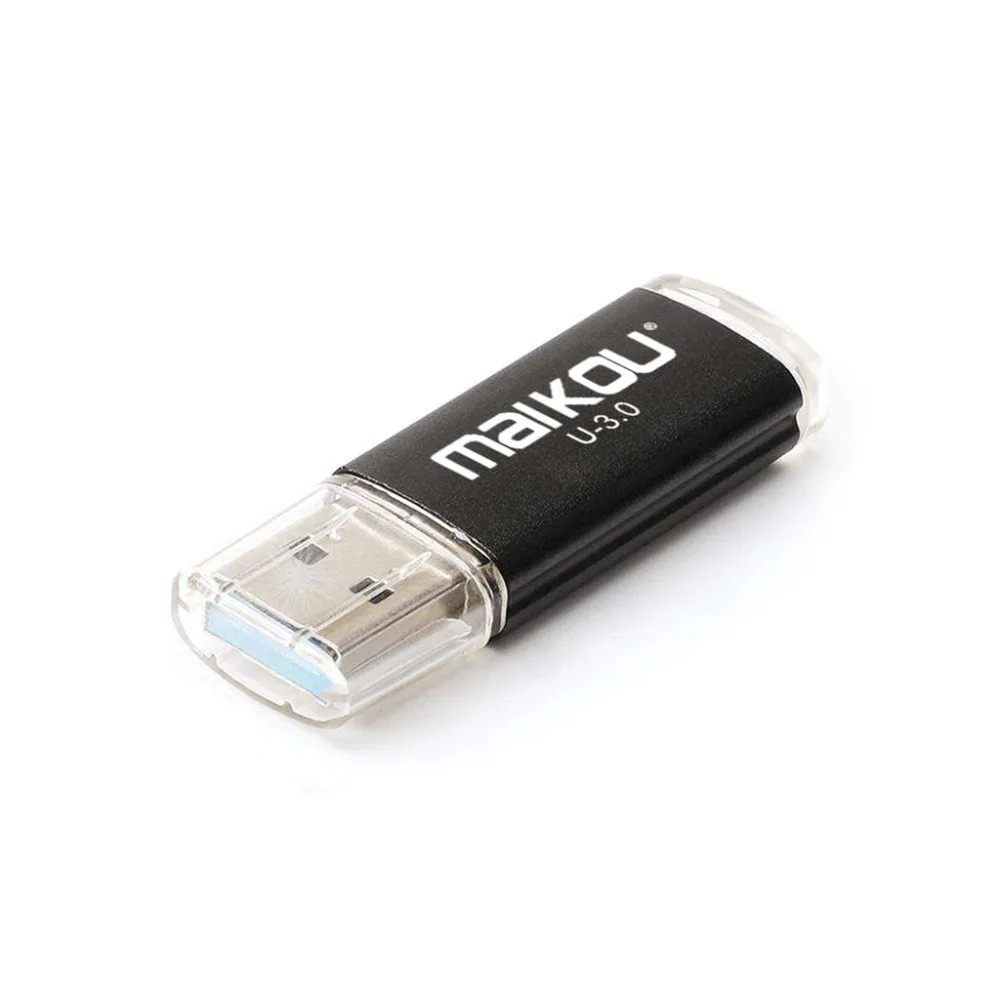 Maikou Straight Plug Clear Cover USB3.0 Flash Drive Mobile U Disk Pen Drive 16GB