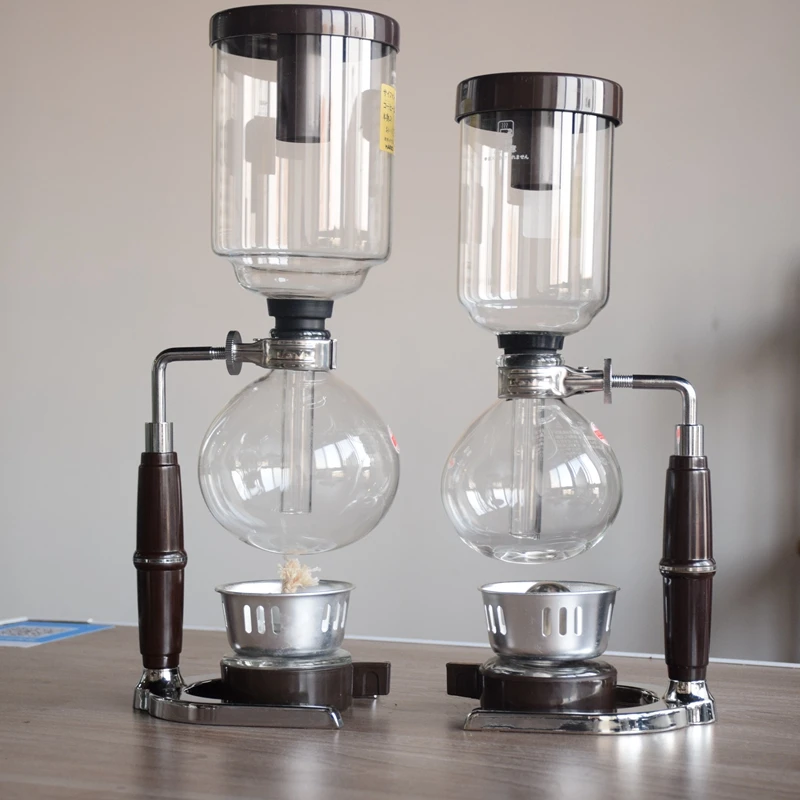 Syphon Coffee Maker Japanese Style Siphon Pot  Resistant Glass Brewing Coffee Maker 2/3/5cups TCA-2/3/5