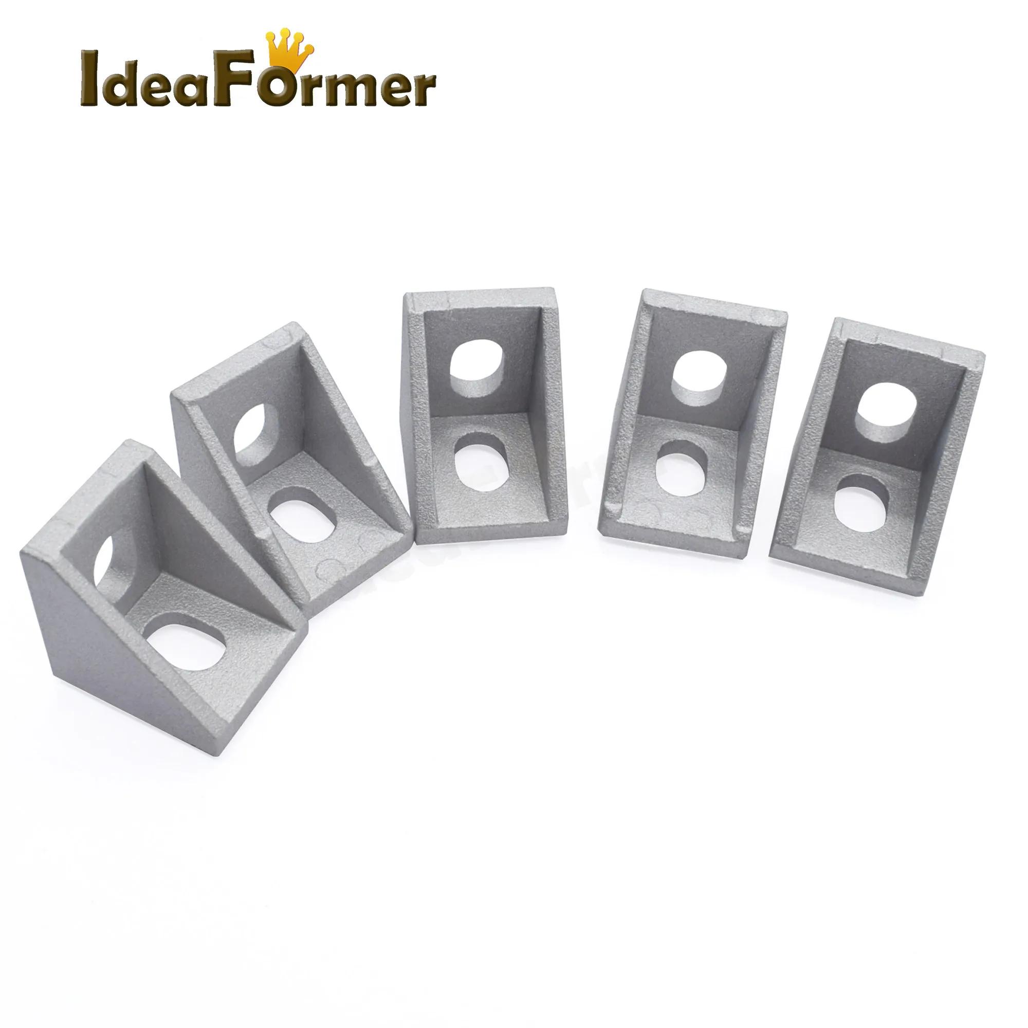 5/10/20 Piece Aluminum Corner Connector bracket fastener Mounting Bracket for EU Standard 2020 Series Aluminum Extrusion Profile