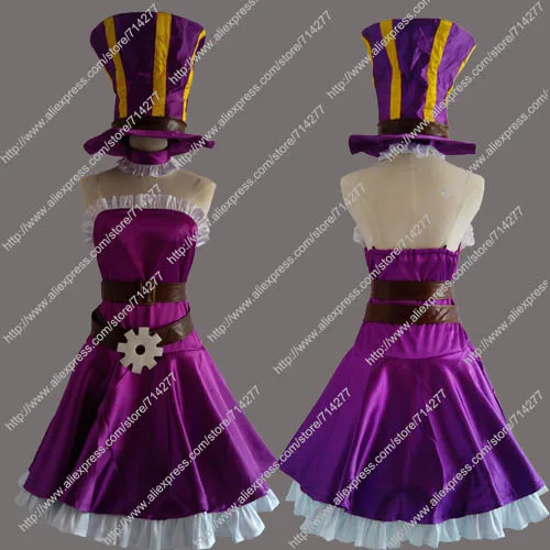 

Free shipping Custom Cheap Caitlyn Cosplay Costume Movie