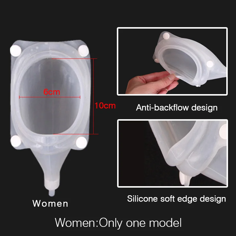 Medical Silicone Urine Bag Urine Collection Set Breathable Urinal Spill Proof Bag for Urine Incontinence for Elderly Men Women