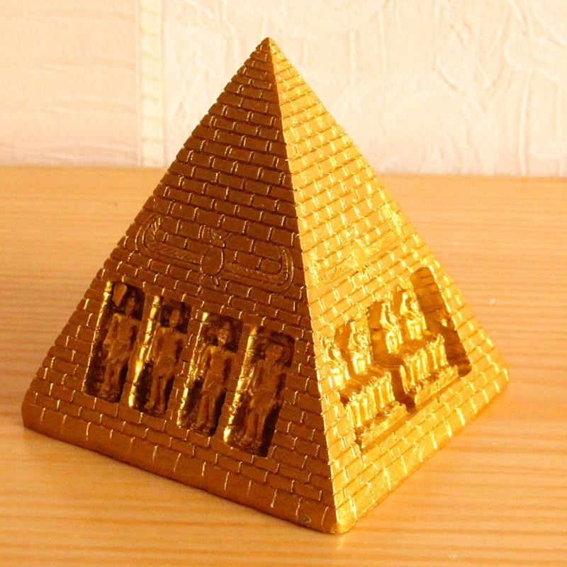 Ancient Egyptian pyramids archaeological model of Egypt Khufu Pyramid tourism souvenir ornaments Mummy Pharaoh Sphinx statuette