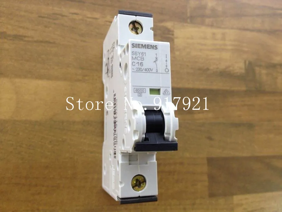 [ZOB] original 5SY61 MBC C16A black series miniature circuit breaker 1P16A air switch  --10PCS/LOT