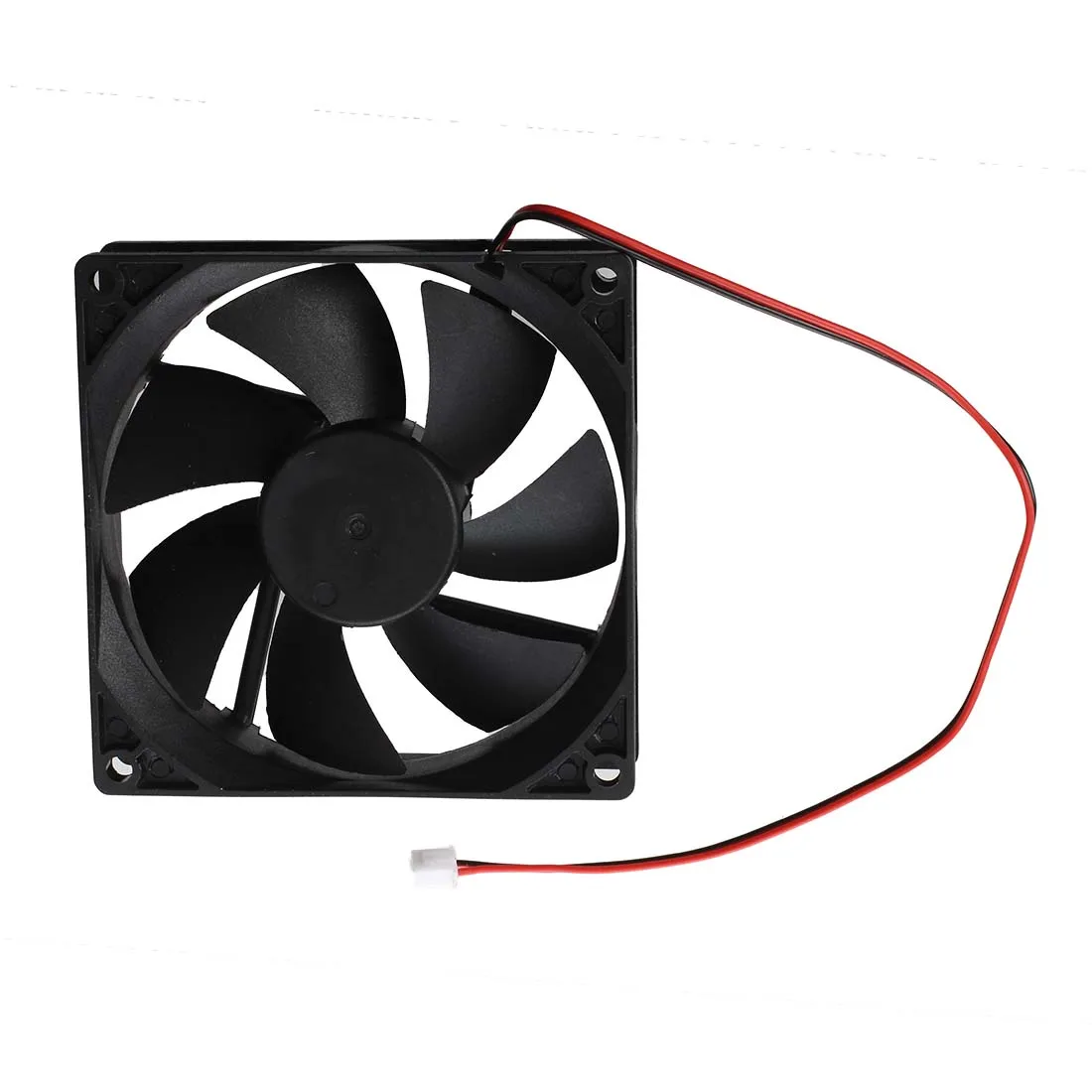 Siyah plastik kare 9025 90x90x25mm DC 12V 0.25A soğutucu Fan