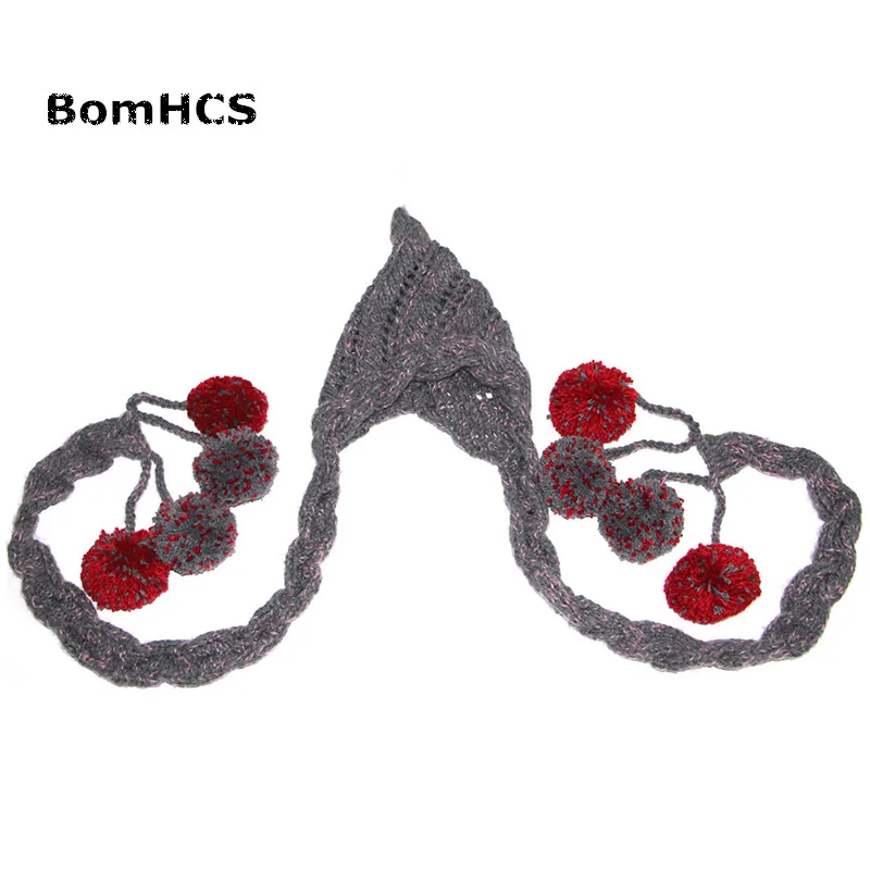 BomHCS Super Big Beanie Scarf Very Warm Winter Women's Witch Thick Knit Hat with Neckerchief