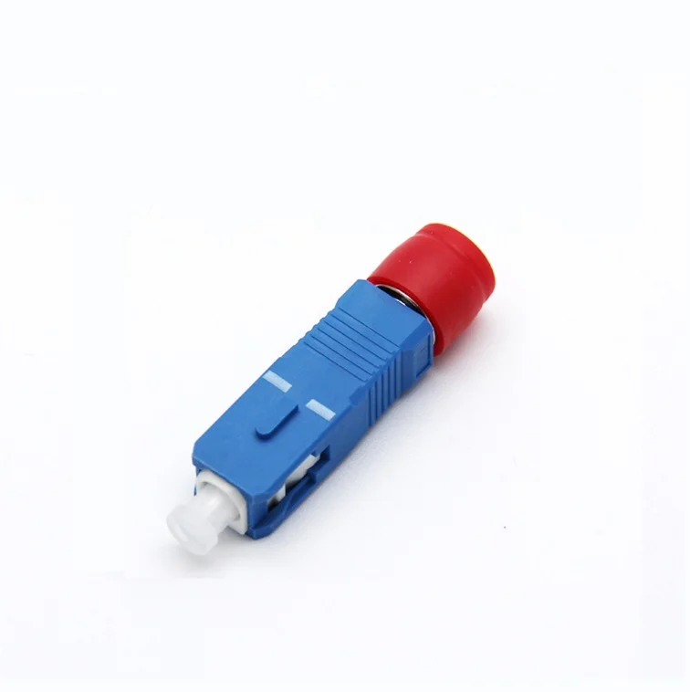 

Free Shipping FC Female to SC Male Fiber Optic Adapter Singlemode FC-SC Hybrid Optical Adaptor