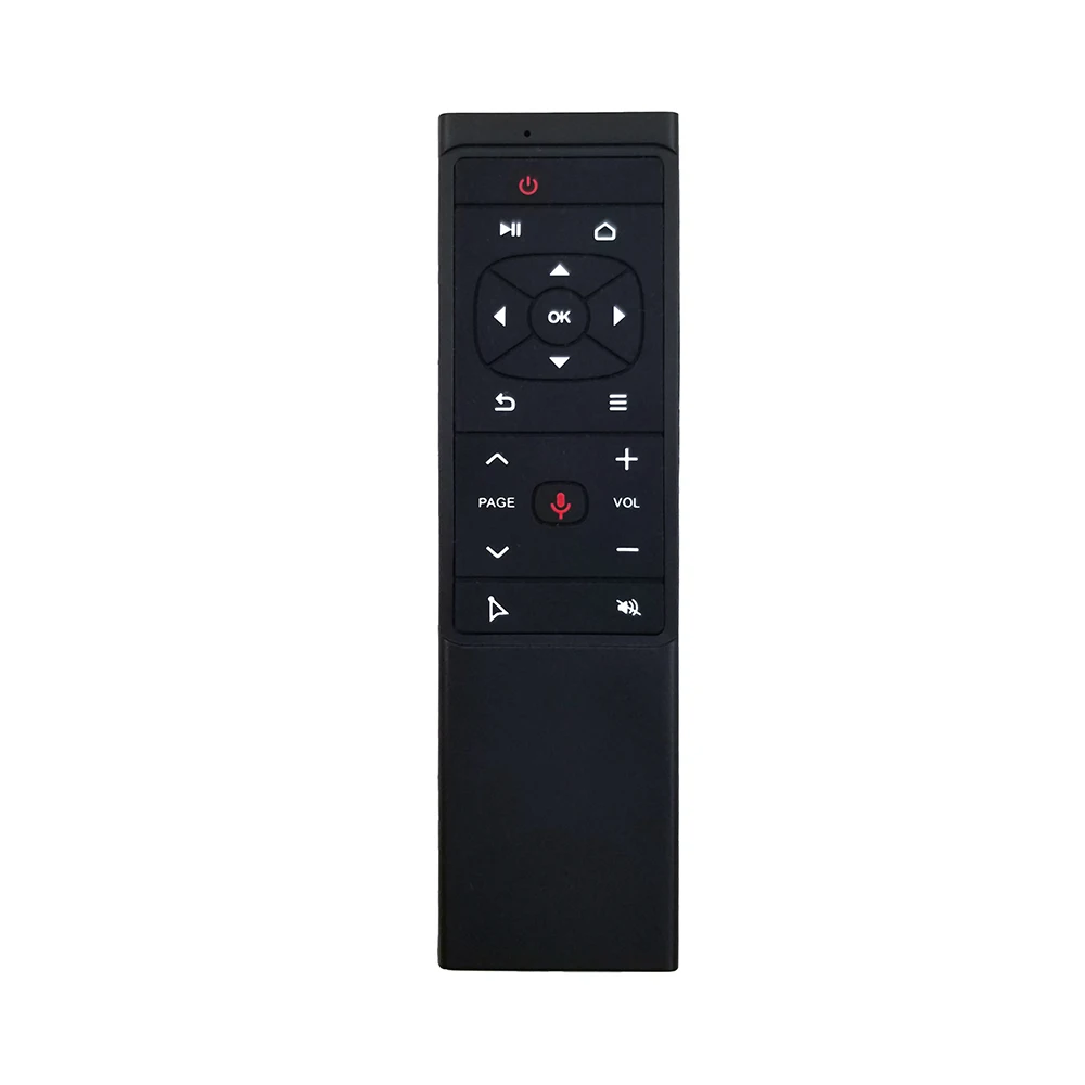 Tiếng nói 2.4G Không Dây Chuột con quay hồi chuyển 6 trục mini Điều Khiển từ xa IR học Micro Mic cho Android TV BOX SMART TIVI