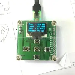 RF miernik mocy 1 MHZ-8000 MHZ wyświetlacz OLED wartość tłumienia mocy RF cyfrowy miernik 8GMZ 3GHZ + oprogramowania 10W 30DB tłumik nowy