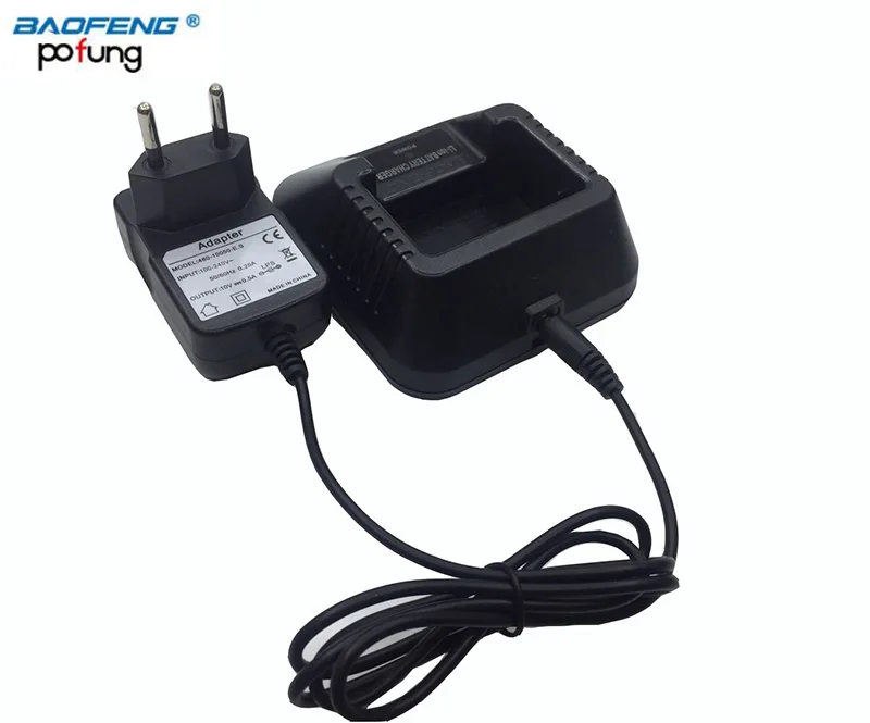 Accessories cb Radio Walkie Talkie Battery BAOFENG charger for BAOFENG UV-5R uv 5r UV-5RA UV-5RE Plus desktop Charge Adapter